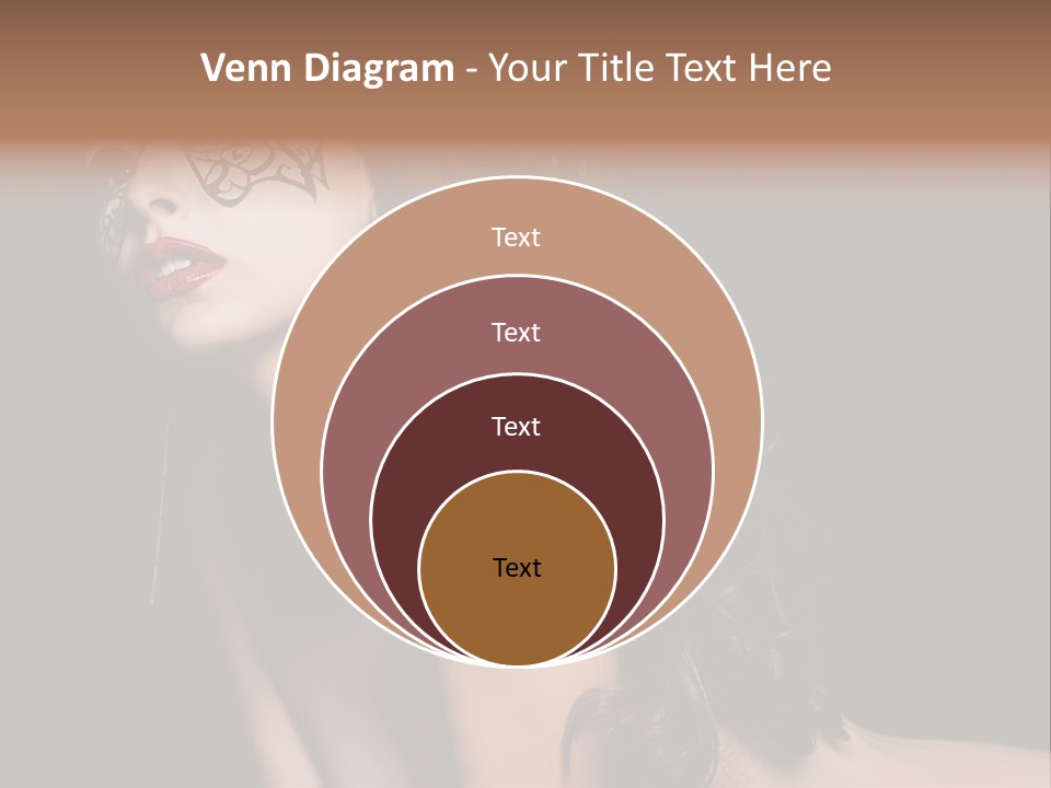 Show Portrait Eye PowerPoint Template