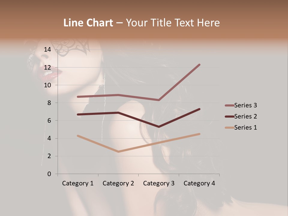 Show Portrait Eye PowerPoint Template
