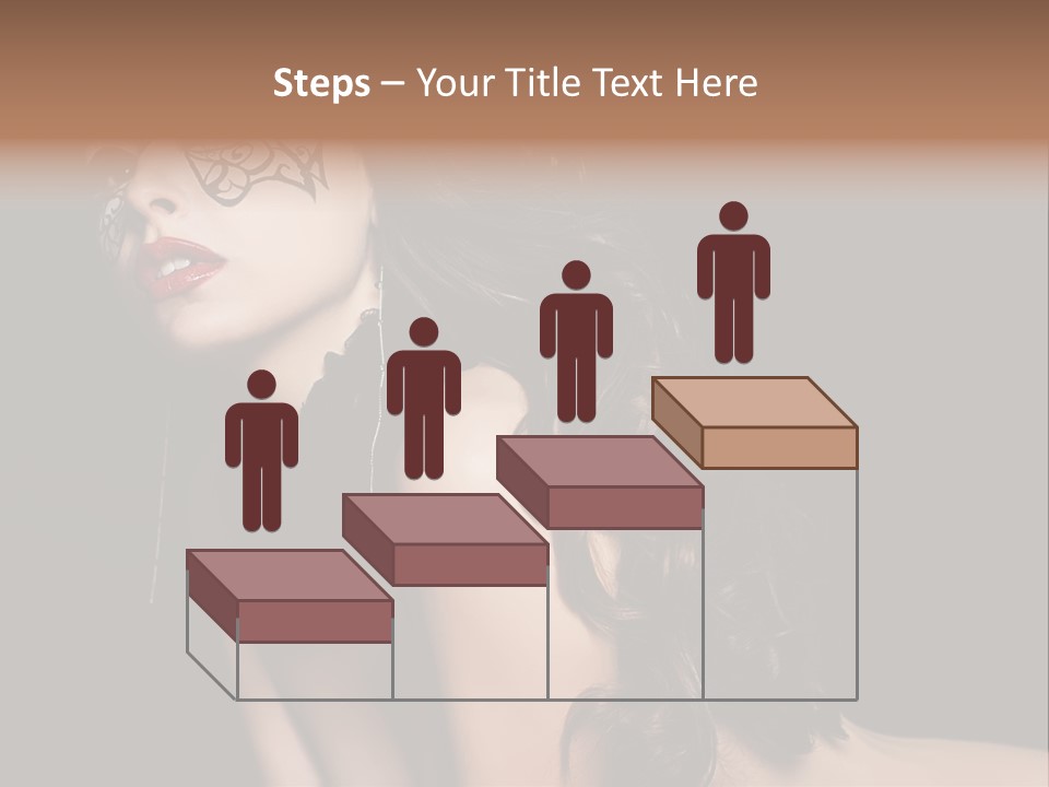 Show Portrait Eye PowerPoint Template