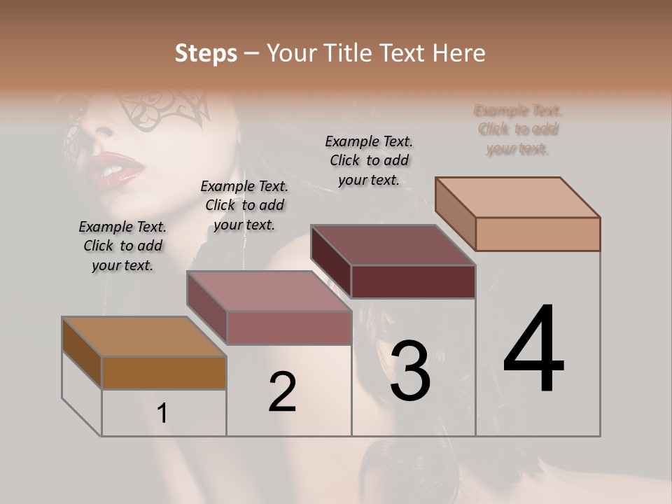 Show Portrait Eye PowerPoint Template