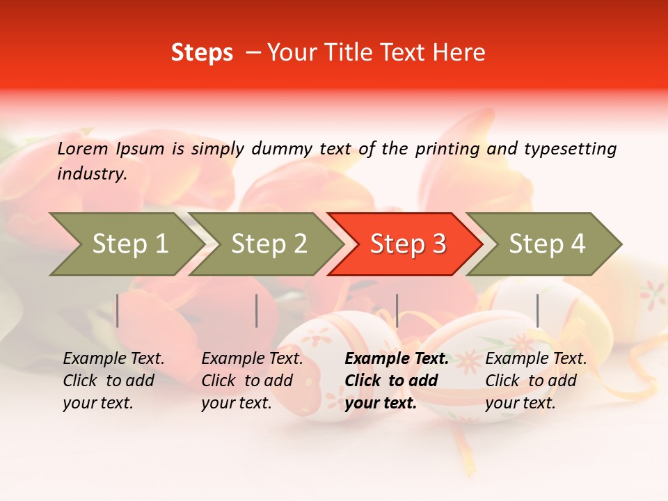 Decoration Holiday Springtime PowerPoint Template
