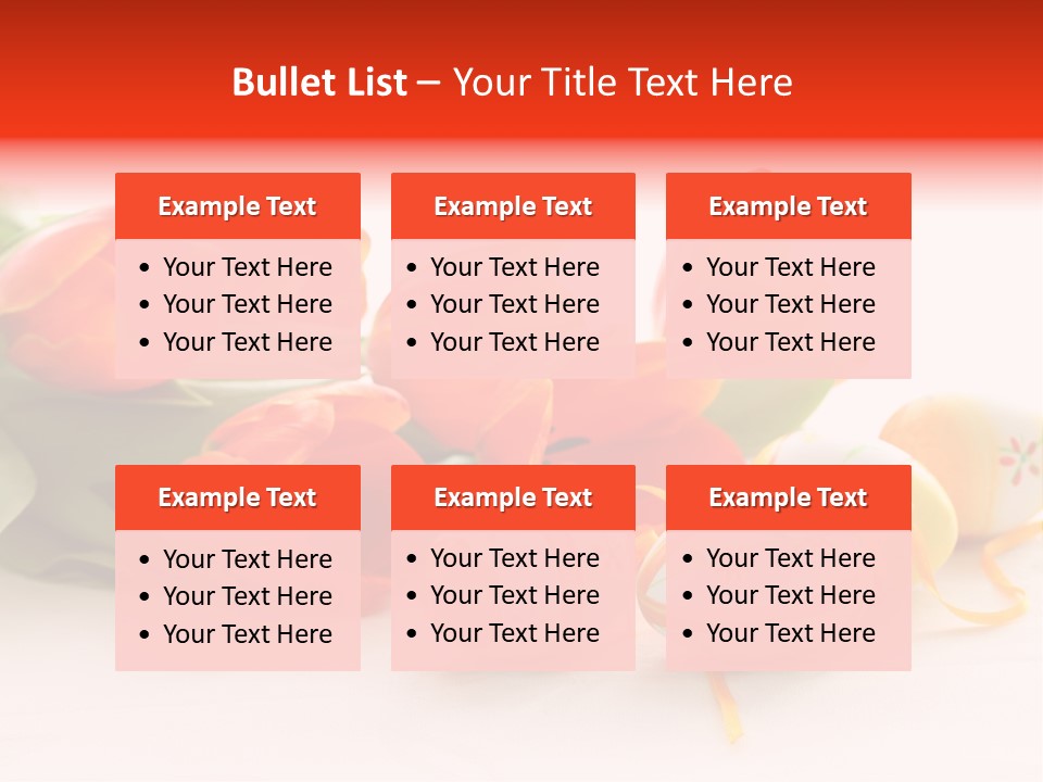 Decoration Holiday Springtime PowerPoint Template