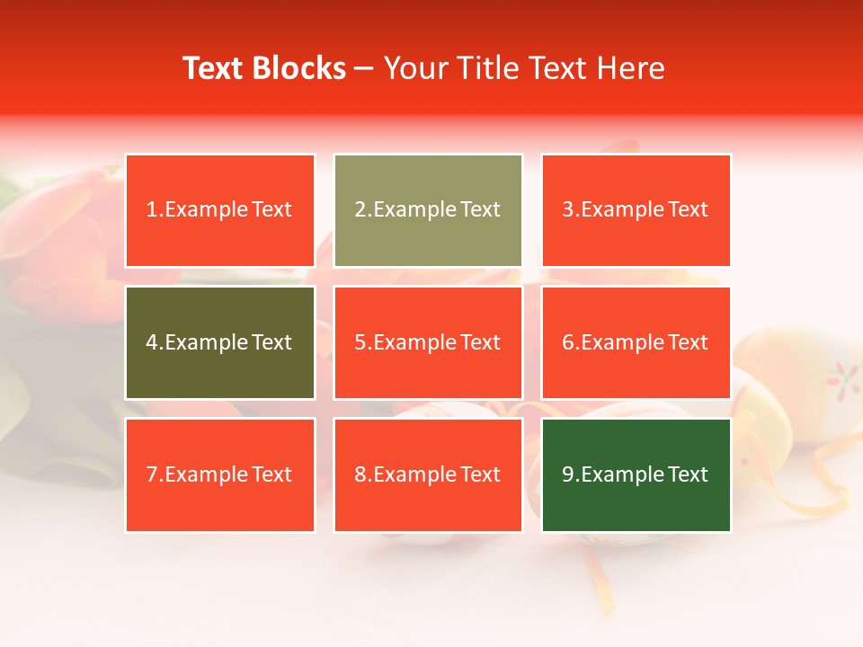 Decoration Holiday Springtime PowerPoint Template