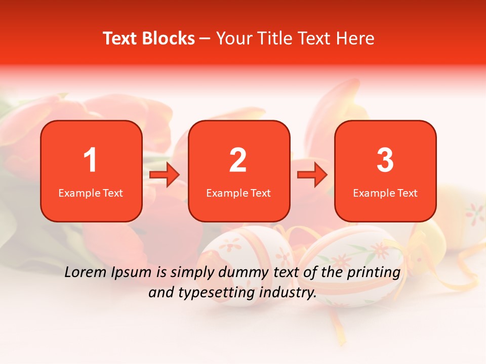 Decoration Holiday Springtime PowerPoint Template