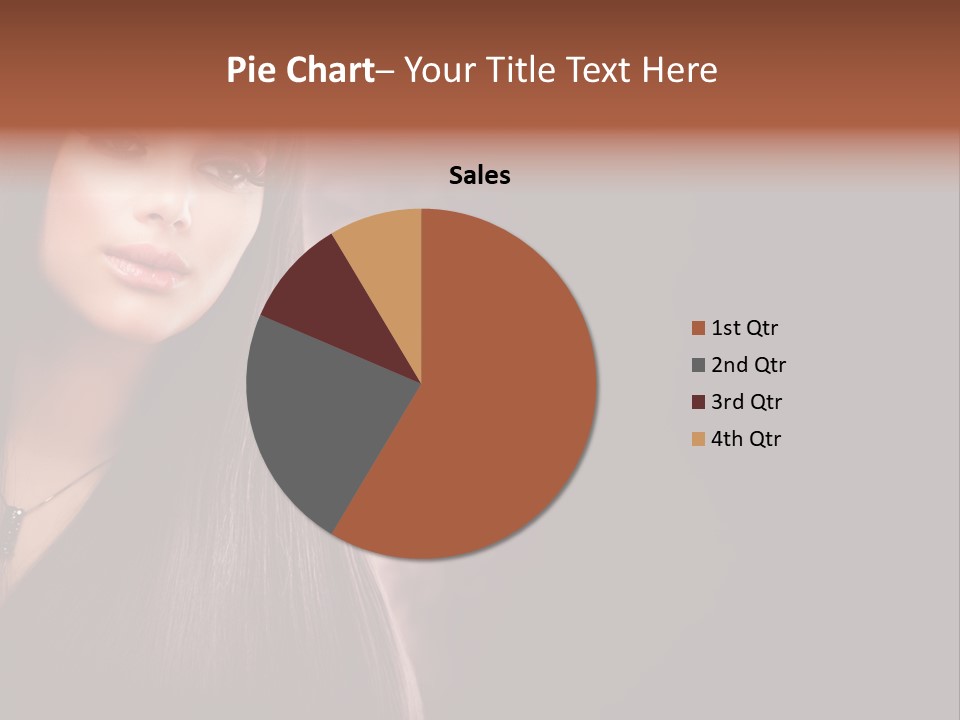 Luxury Shampoo Sensuality PowerPoint Template