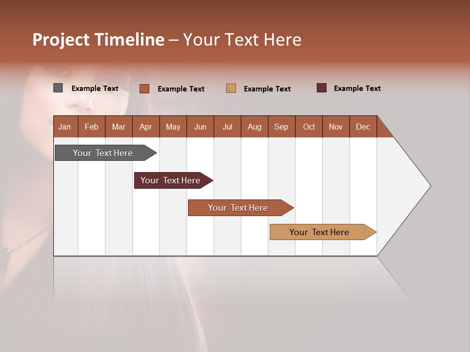 Luxury Shampoo Sensuality PowerPoint Template