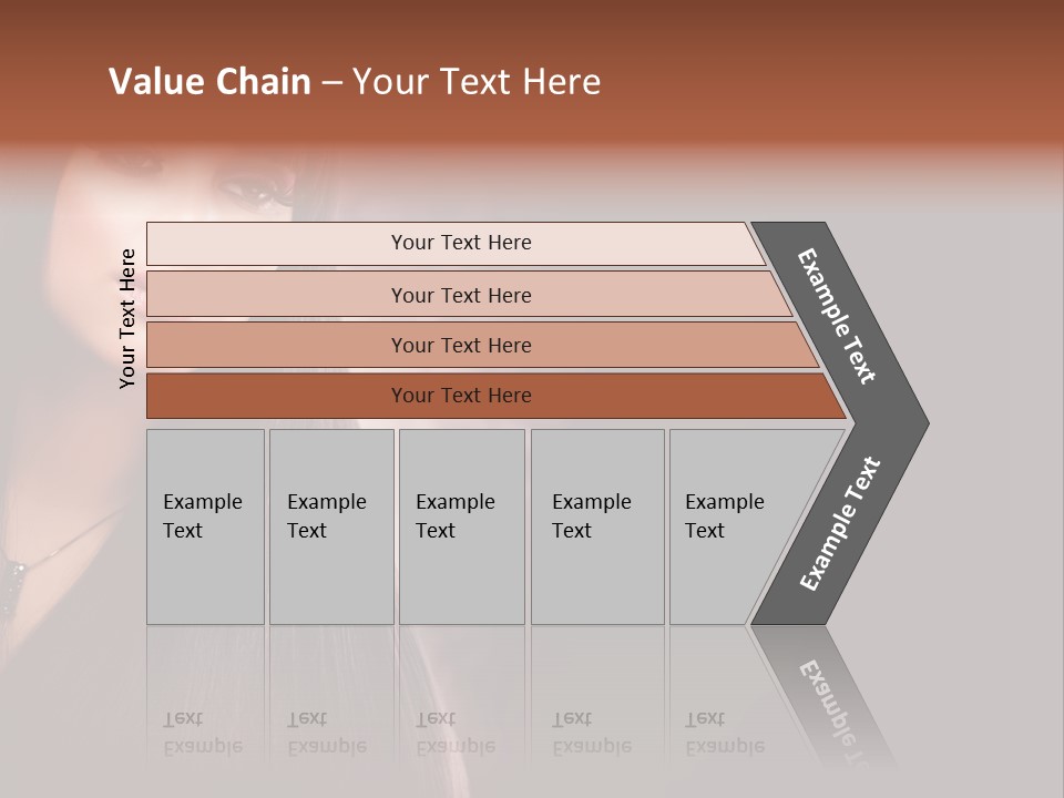 Luxury Shampoo Sensuality PowerPoint Template