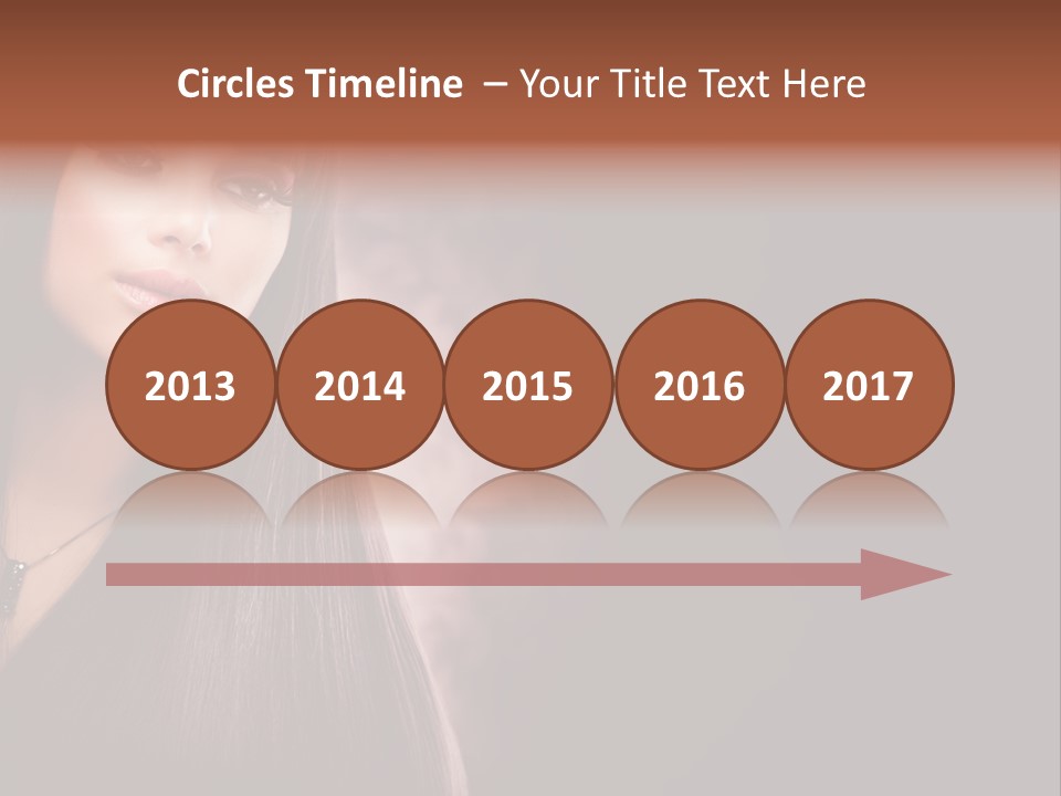 Luxury Shampoo Sensuality PowerPoint Template