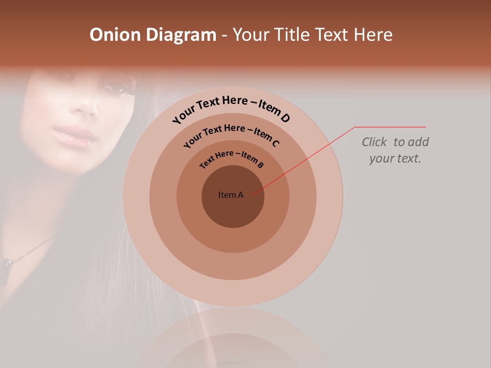 Luxury Shampoo Sensuality PowerPoint Template