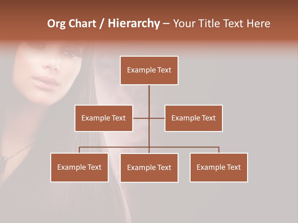 Luxury Shampoo Sensuality PowerPoint Template