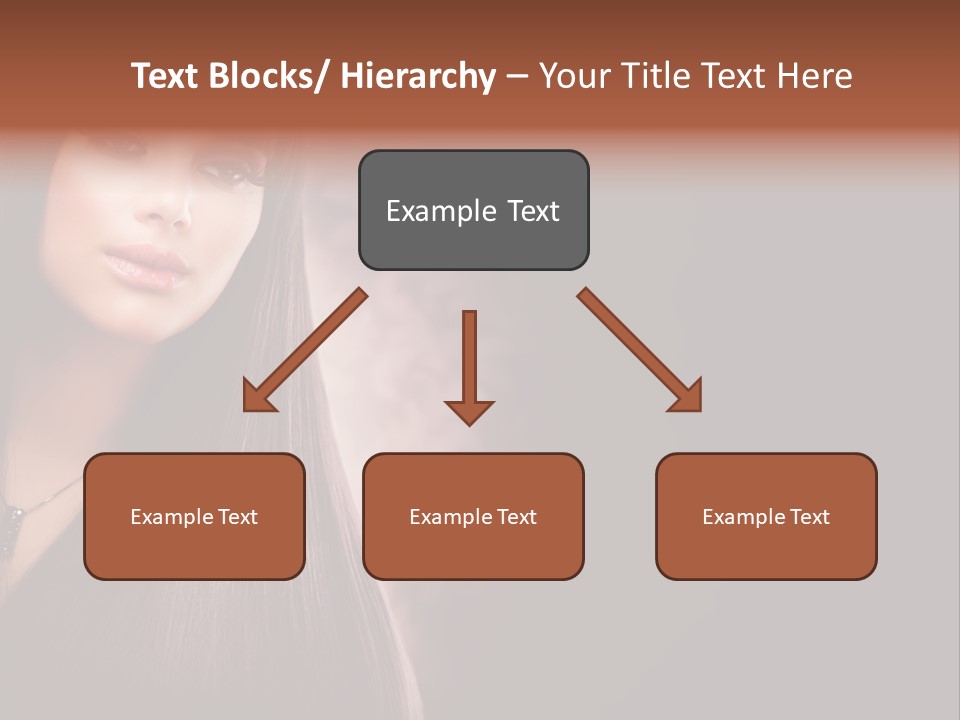 Luxury Shampoo Sensuality PowerPoint Template