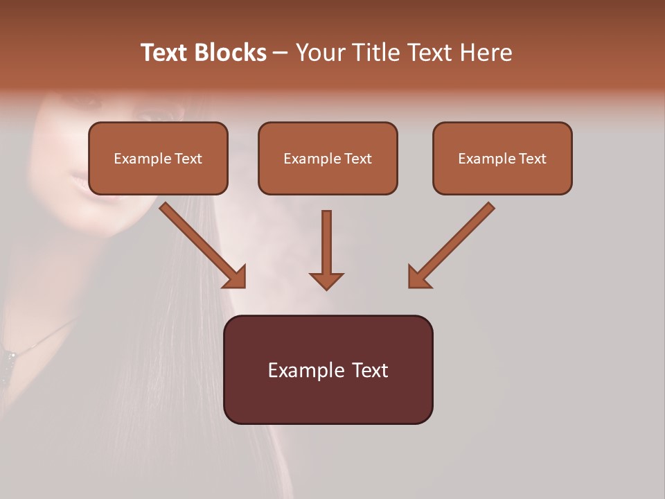 Luxury Shampoo Sensuality PowerPoint Template