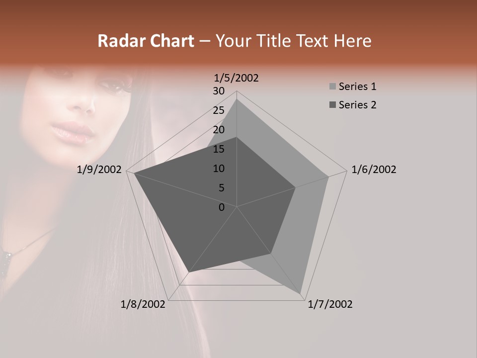 Luxury Shampoo Sensuality PowerPoint Template