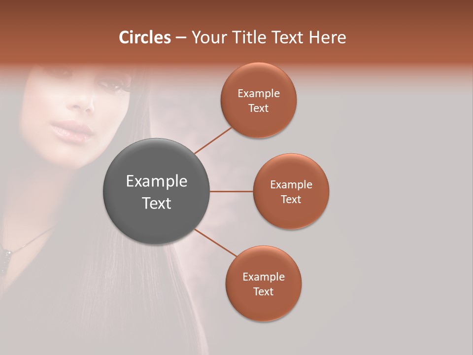 Luxury Shampoo Sensuality PowerPoint Template