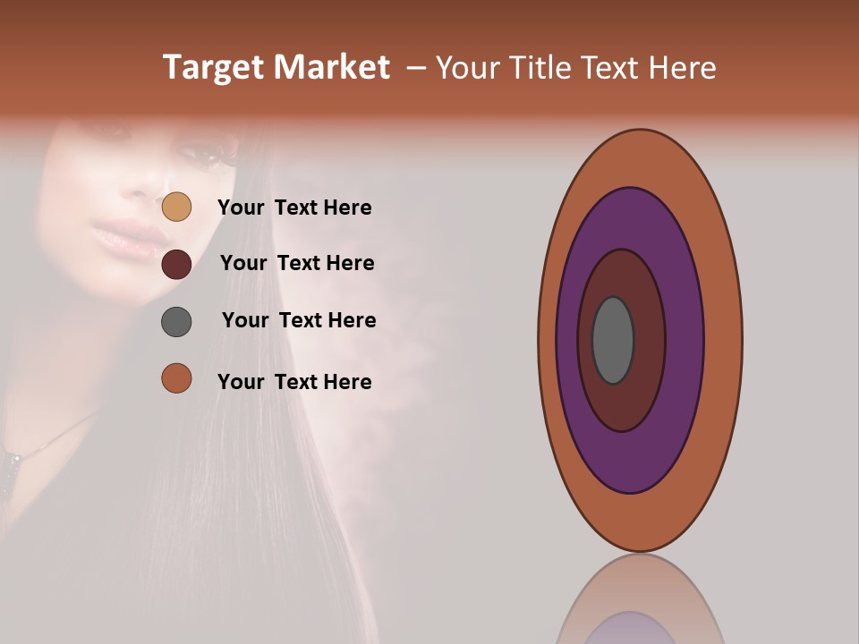 Luxury Shampoo Sensuality PowerPoint Template