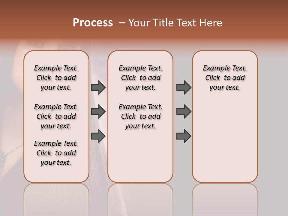 Luxury Shampoo Sensuality PowerPoint Template