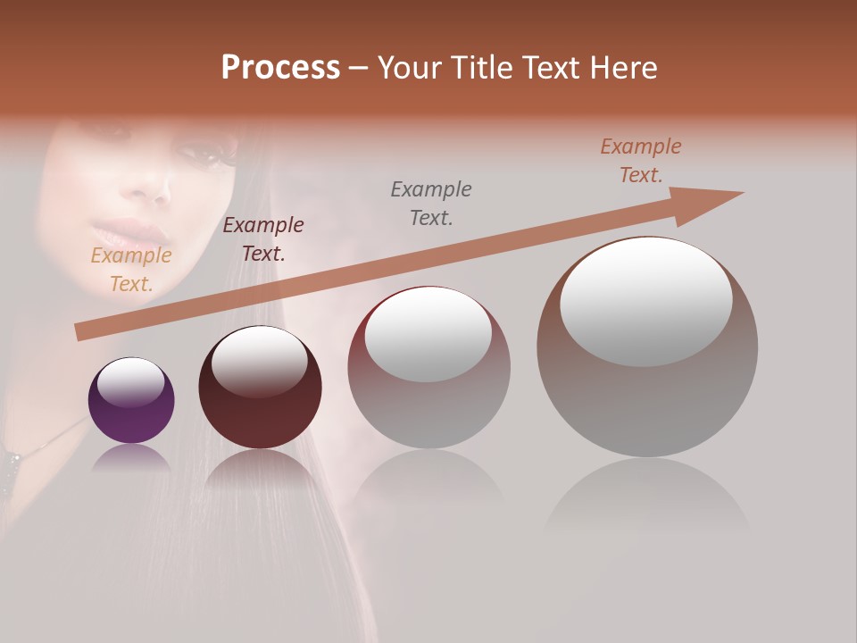 Luxury Shampoo Sensuality PowerPoint Template