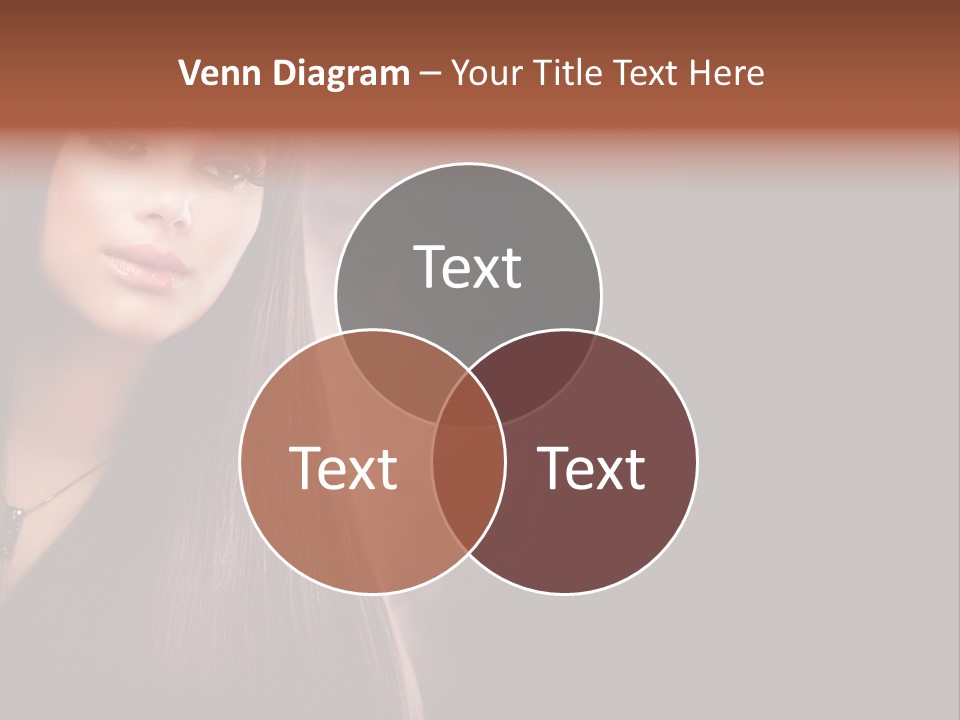 Luxury Shampoo Sensuality PowerPoint Template