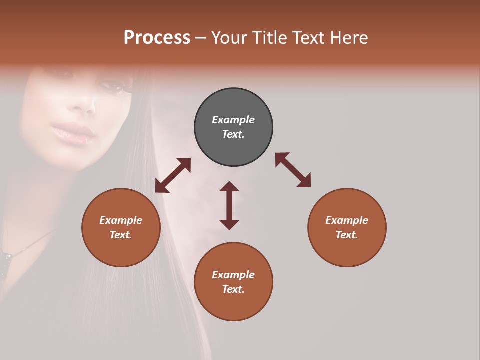 Luxury Shampoo Sensuality PowerPoint Template