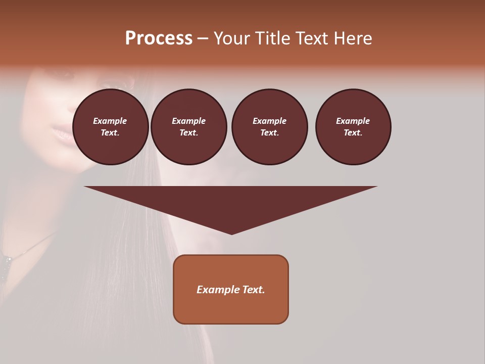 Luxury Shampoo Sensuality PowerPoint Template