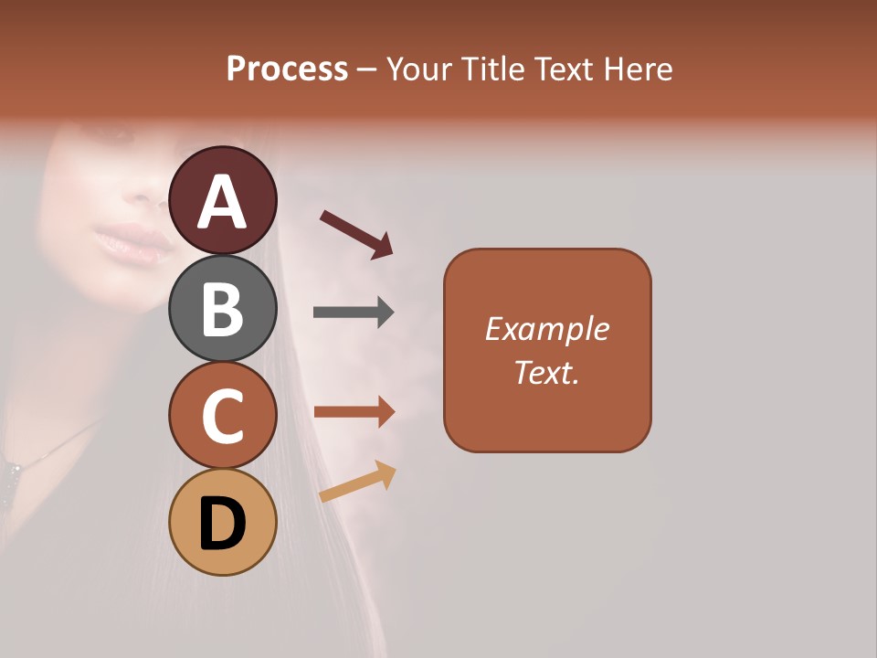 Luxury Shampoo Sensuality PowerPoint Template