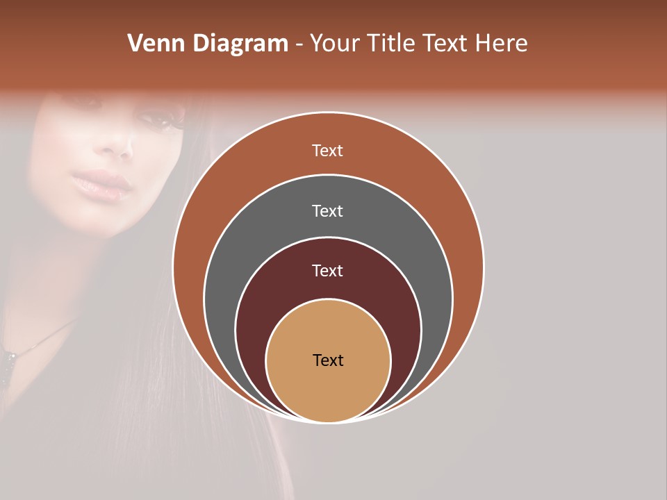 Luxury Shampoo Sensuality PowerPoint Template