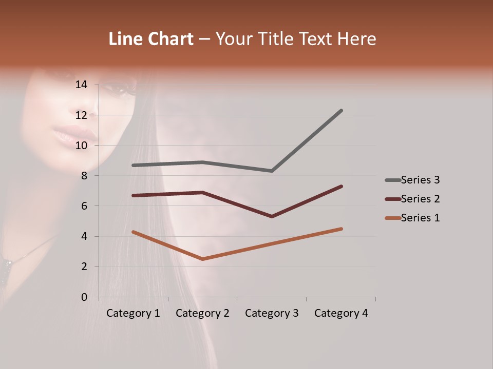 Luxury Shampoo Sensuality PowerPoint Template