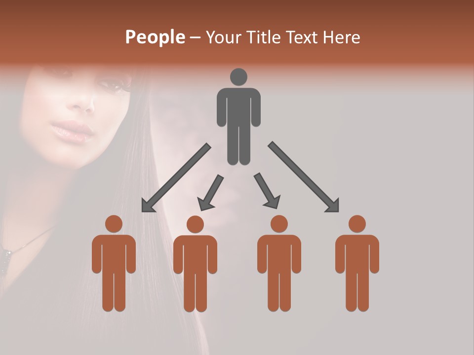 Luxury Shampoo Sensuality PowerPoint Template