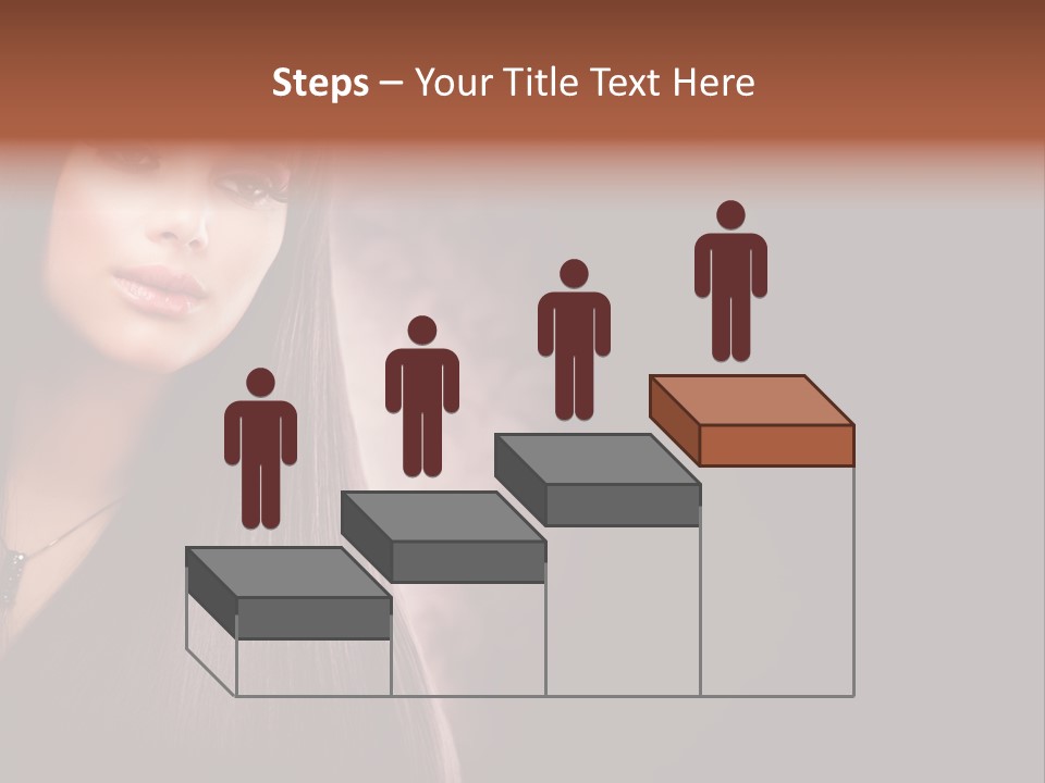 Luxury Shampoo Sensuality PowerPoint Template