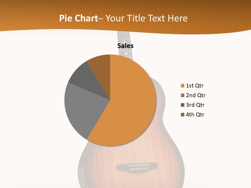 Guitarist Guitar Vintage PowerPoint Template