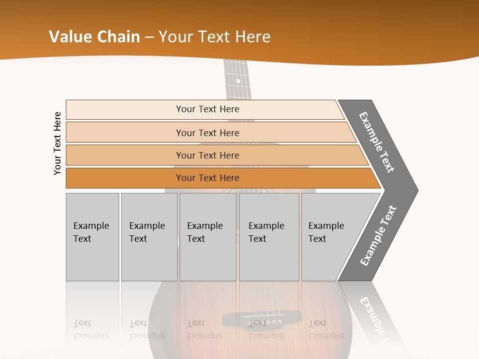 Guitarist Guitar Vintage PowerPoint Template