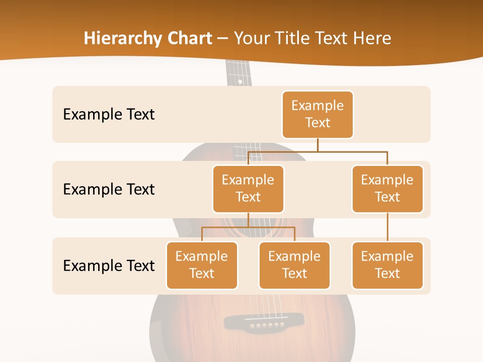 Guitarist Guitar Vintage PowerPoint Template
