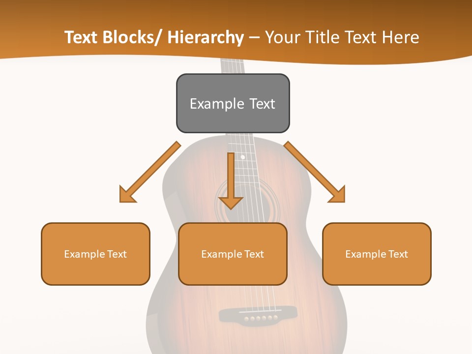 Guitarist Guitar Vintage PowerPoint Template