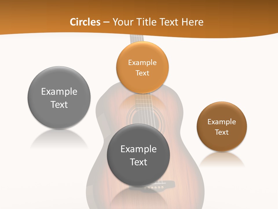 Guitarist Guitar Vintage PowerPoint Template