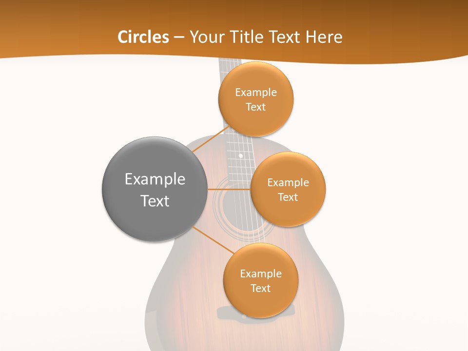 Guitarist Guitar Vintage PowerPoint Template