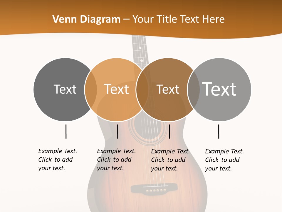 Guitarist Guitar Vintage PowerPoint Template