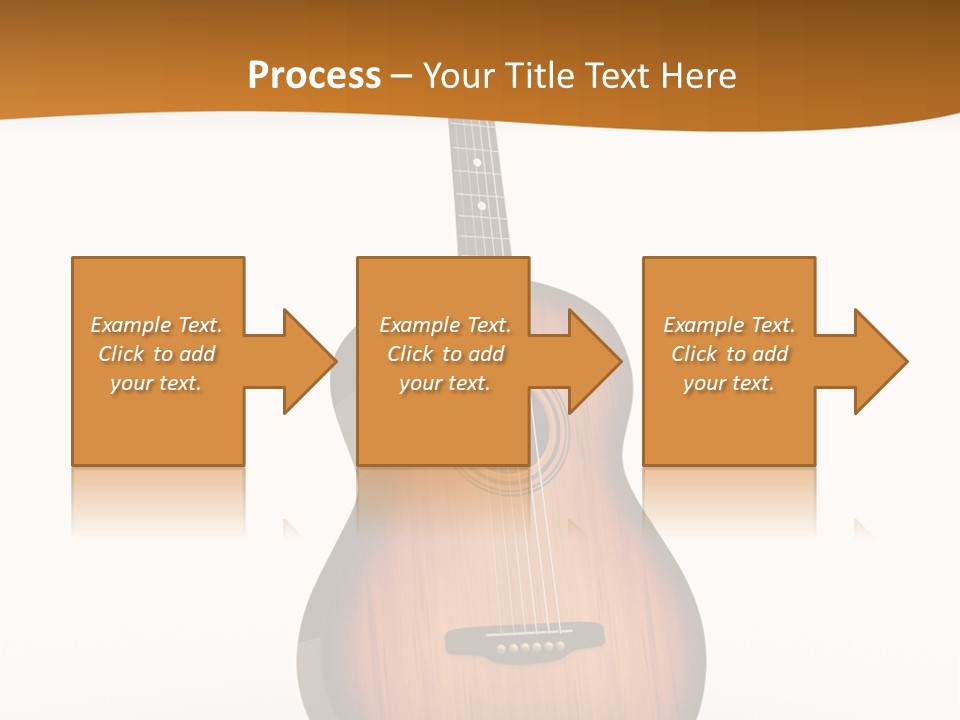 Guitarist Guitar Vintage PowerPoint Template