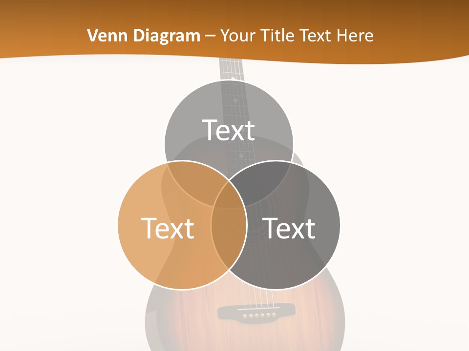 Guitarist Guitar Vintage PowerPoint Template