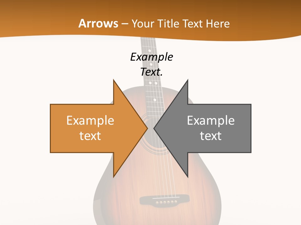 Guitarist Guitar Vintage PowerPoint Template