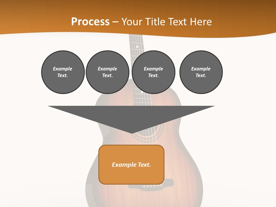 Guitarist Guitar Vintage PowerPoint Template