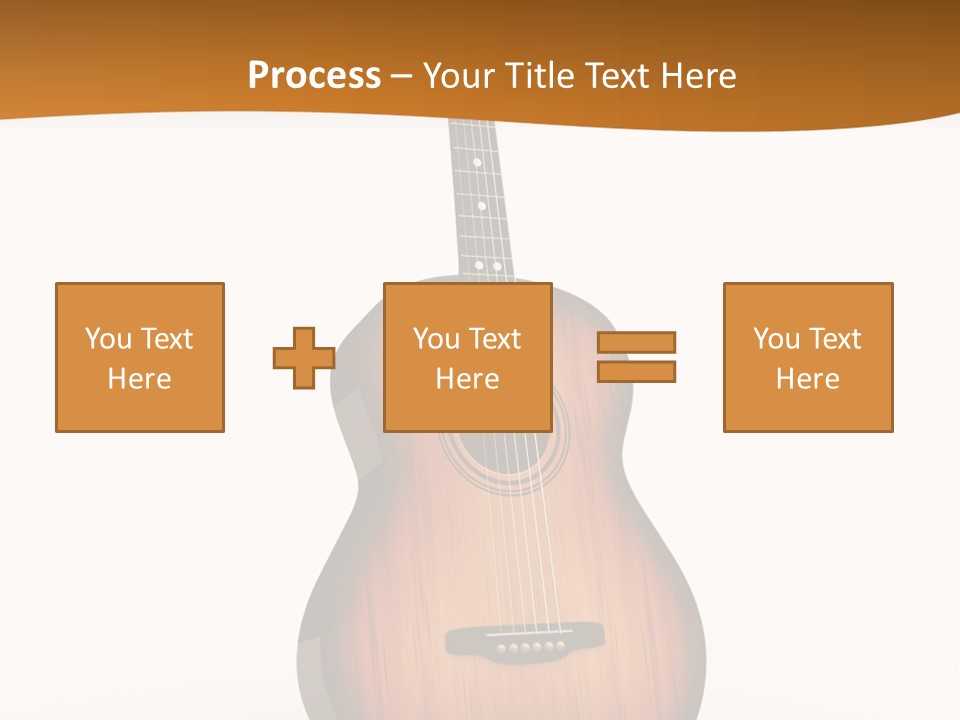 Guitarist Guitar Vintage PowerPoint Template
