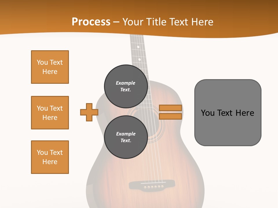 Guitarist Guitar Vintage PowerPoint Template