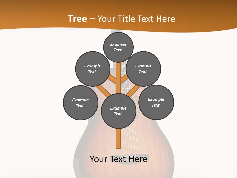 Guitarist Guitar Vintage PowerPoint Template