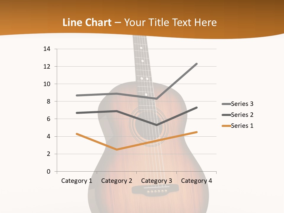 Guitarist Guitar Vintage PowerPoint Template