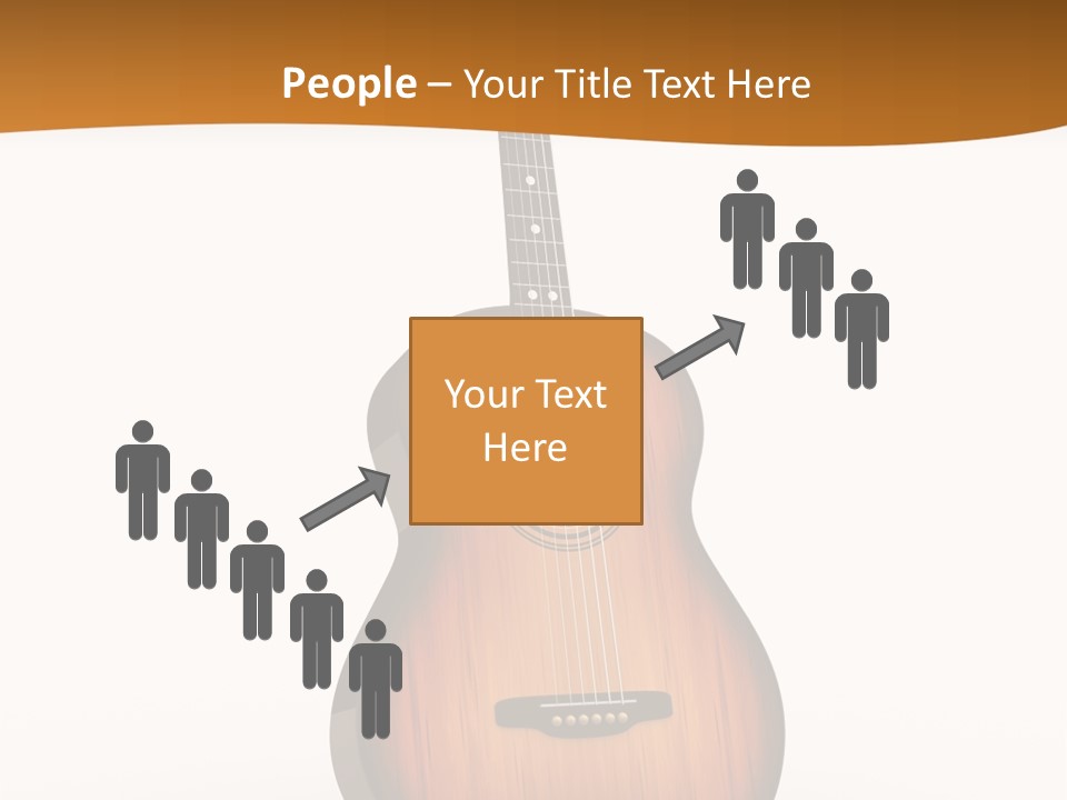 Guitarist Guitar Vintage PowerPoint Template