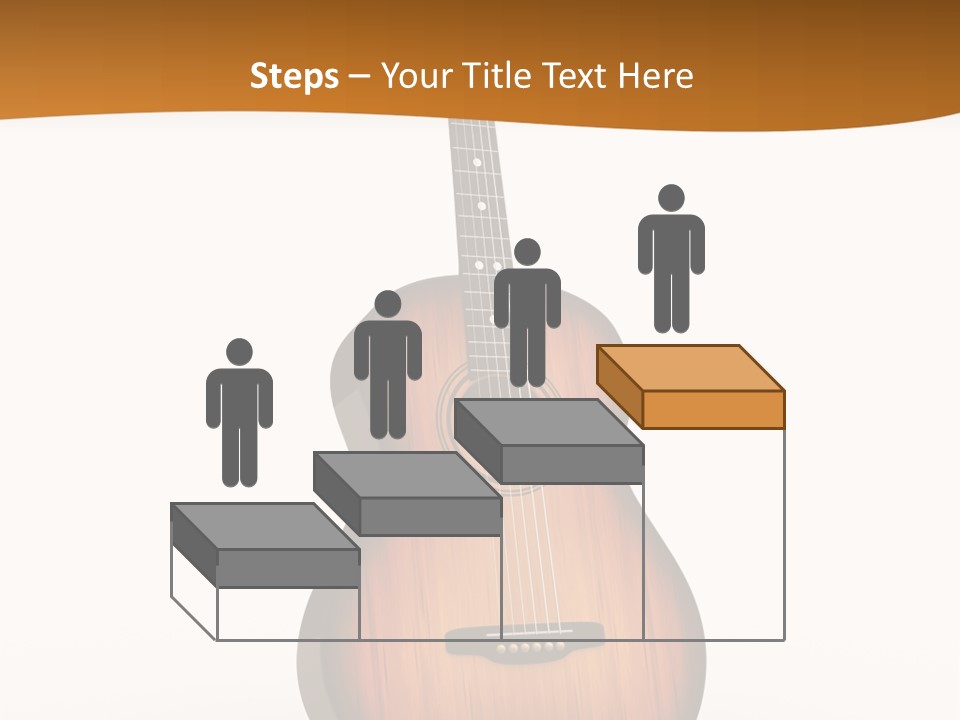 Guitarist Guitar Vintage PowerPoint Template