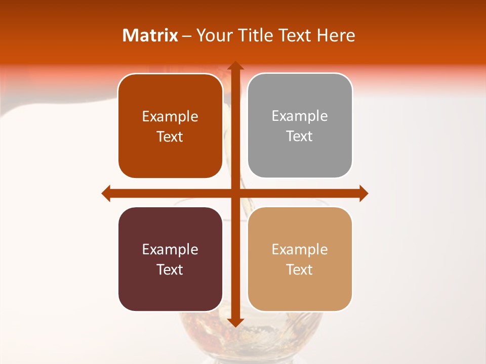 Whisky Scotch Pour PowerPoint Template