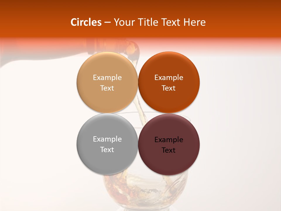 Whisky Scotch Pour PowerPoint Template