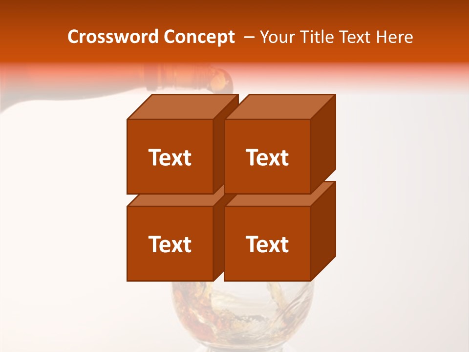 Whisky Scotch Pour PowerPoint Template