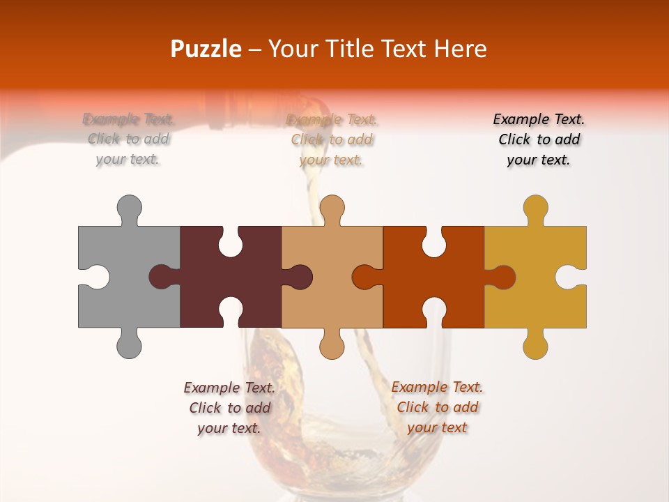 Whisky Scotch Pour PowerPoint Template